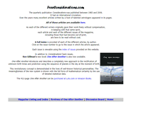 Tablet Screenshot of freeconsiderations.com
